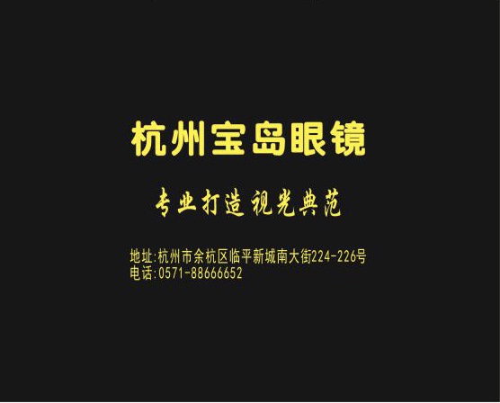 杭州宝岛眼镜的企业标志
